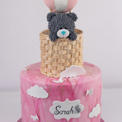 Tort ursuleț în balon