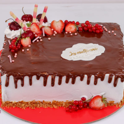 Tort decor ciocolată