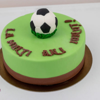 Tort decor fotbal